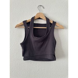 Cider unique strappy crop top